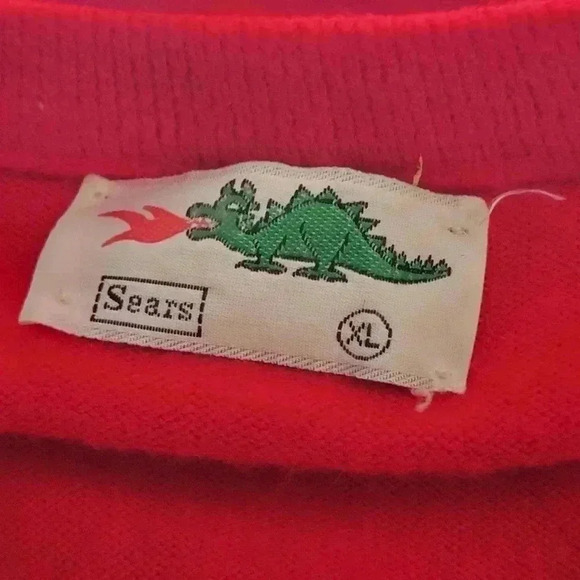 Vintage 70s SEARS V-Neck Sweater - Picture 7 of 8